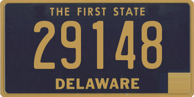 DE license plate 29148