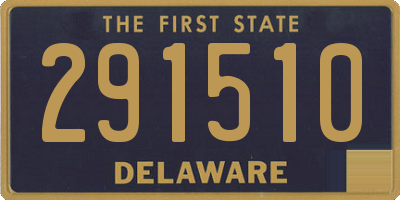 DE license plate 291510