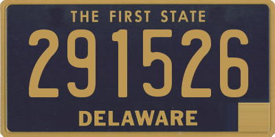 DE license plate 291526