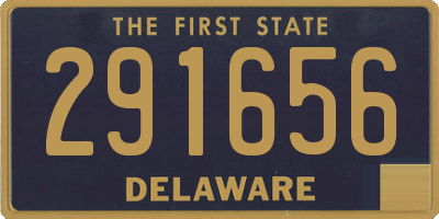 DE license plate 291656