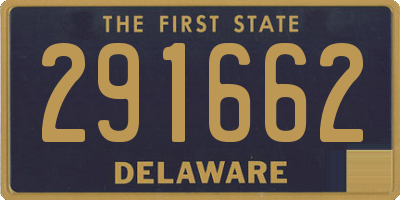 DE license plate 291662