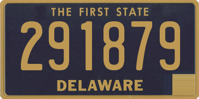 DE license plate 291879