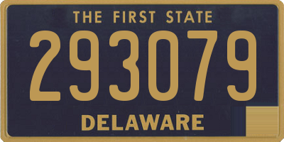 DE license plate 293079