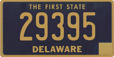 DE license plate 29395