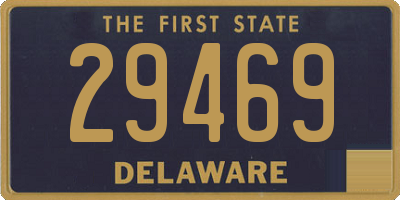 DE license plate 29469