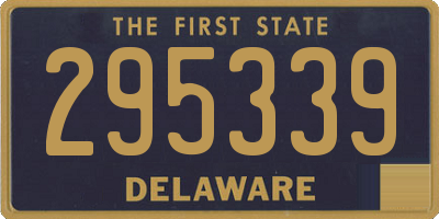 DE license plate 295339