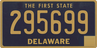 DE license plate 295699