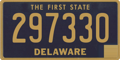 DE license plate 297330