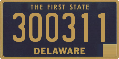 DE license plate 300311