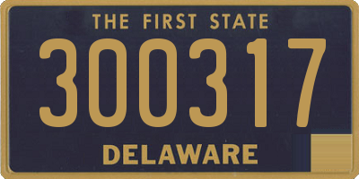DE license plate 300317