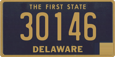 DE license plate 30146