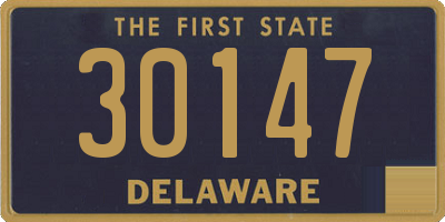 DE license plate 30147