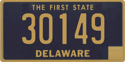 DE license plate 30149