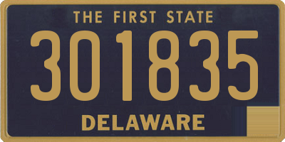 DE license plate 301835