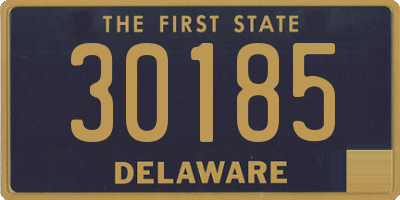 DE license plate 30185