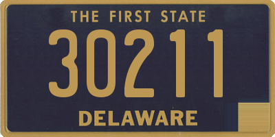 DE license plate 30211