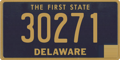 DE license plate 30271