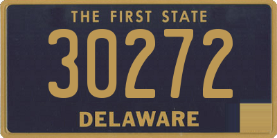 DE license plate 30272