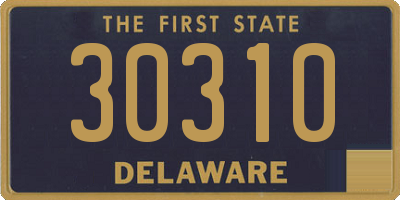 DE license plate 30310