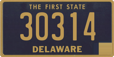 DE license plate 30314