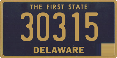 DE license plate 30315