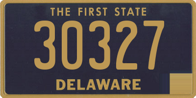 DE license plate 30327