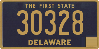 DE license plate 30328