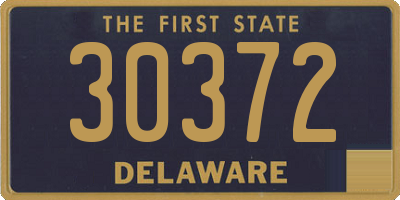 DE license plate 30372