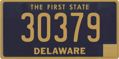 DE license plate 30379