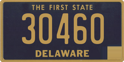 DE license plate 30460