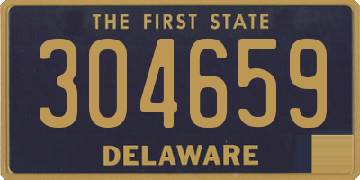 DE license plate 304659