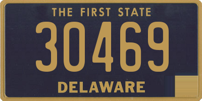 DE license plate 30469