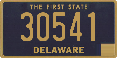 DE license plate 30541