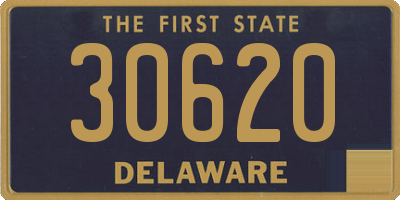 DE license plate 30620