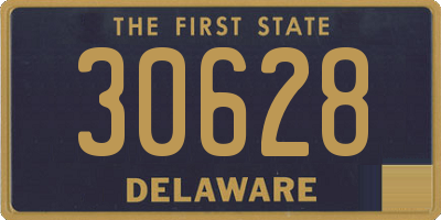 DE license plate 30628