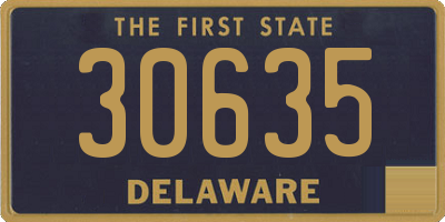 DE license plate 30635