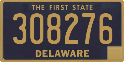 DE license plate 308276