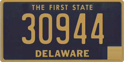 DE license plate 30944