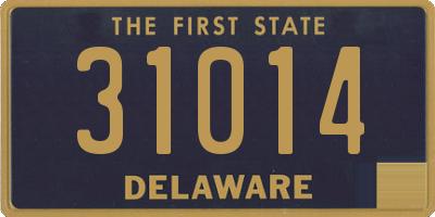 DE license plate 31014