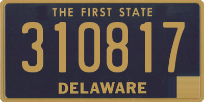 DE license plate 310817