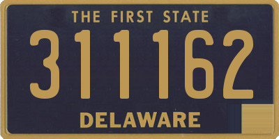 DE license plate 311162