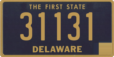 DE license plate 31131