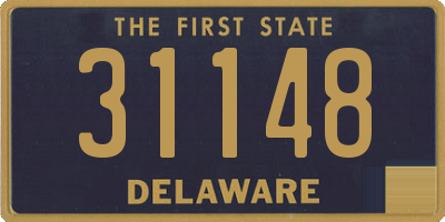 DE license plate 31148