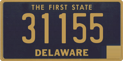 DE license plate 31155