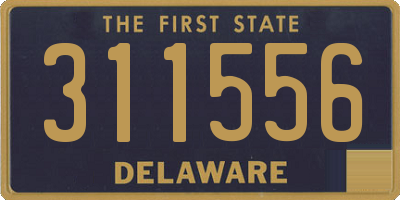 DE license plate 311556