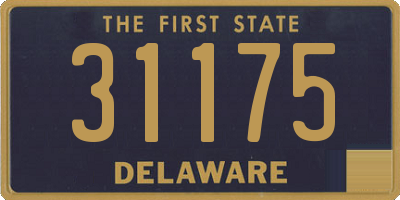 DE license plate 31175