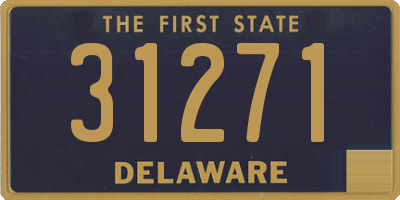DE license plate 31271
