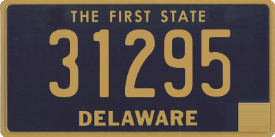 DE license plate 31295