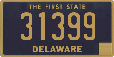 DE license plate 31399
