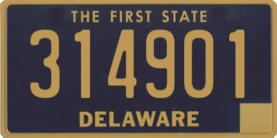 DE license plate 314901